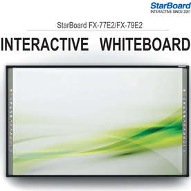 Интерактивна дъска STARBOARD FX-79E2, 79" 1633x1225 мм, 4:3 СПРЯНА