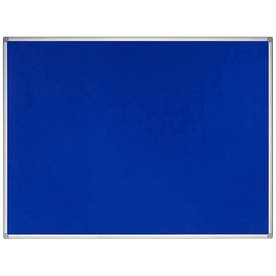 Коркова дъска 90x180 см със син филц Bi-Office EARTH FA0743170