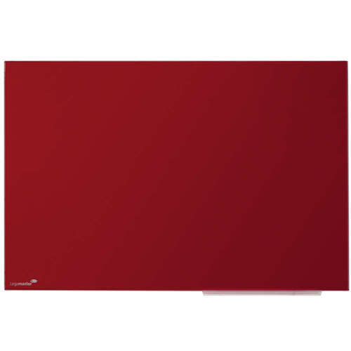 Стъклена магнитна дъска Legamaster 7-104754, 90x120 см. в червен цвят
