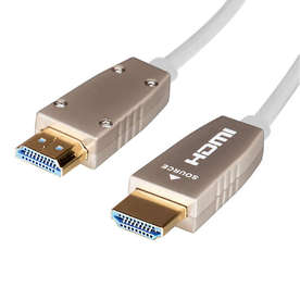 Високоскоростен HDMI 2.0b активен оптичен кабел 10 метра Celexon 1000004848, бял