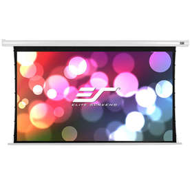 Електрически екран за проектор Elite Screen Electric125XHT Spectrum Tension, 125" (16:9), 276.9 x 155.7 см., бяла кутия