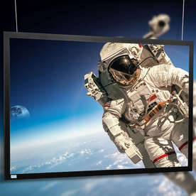 Екран за проектор Avers Nimbus 74" (4:3), 150x112 см., White Glass акрилен панел
