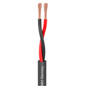 Кабел за тонколони Sommer Cable Meridian Install 2x1,5mm2 черен 