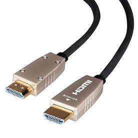 Високоскоростен HDMI 2.0b Активен Оптичен Кабел 6 Метра Celexon 1000004840, Черен