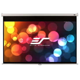 Екран за проектор Elite Screen M150XWH2, 150", 332х187 см. (16:9), кутия д/в 348.4х10.5 см., бяла кутия