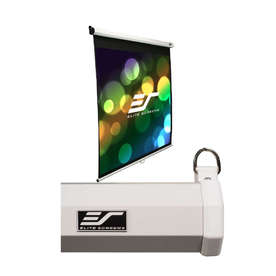 Екран за проектор Elite Screen M150XWV2, 150", 305х229 см. (4:3), кутия д/в 321.2х10.5 см., бяла кутия