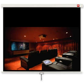 Ръчен екран за проектор Avtek Cinema 240, 104" (16:9), 230x129,5 см., бяла кутия