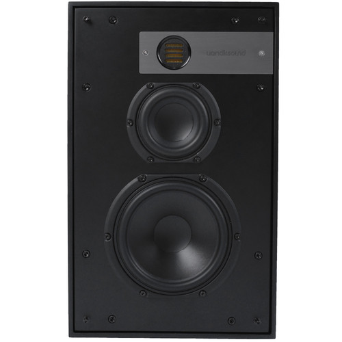 Пасивни трилентови тонколони за вграждане в стена UANDK Sound M-610IW черни