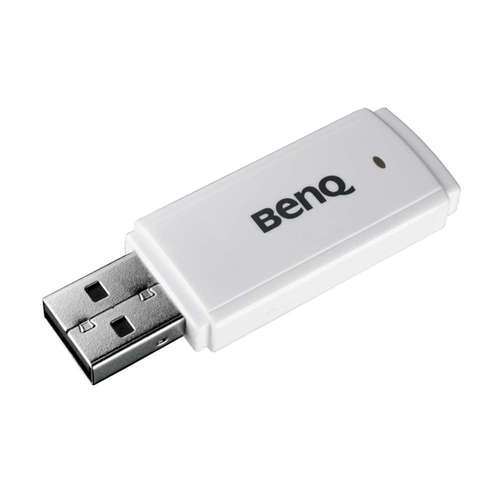 Безжичен адаптер за проектор BenQ USB Wireless Display Adapter, 5J.J9P28.E01. Спрян