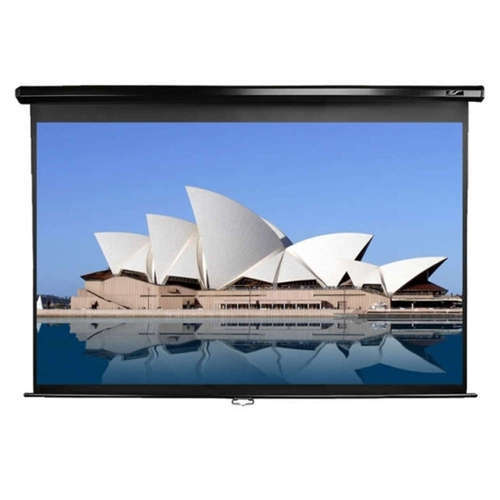 Екран за проектор Elite Screen M92UWH, 92", 203.7x114.6 см. (16:9), кутия д/в 216.6х8.2 см., черна кутия