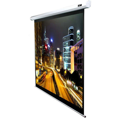 Електрически екран за проектор Elite Screen Electric120V Spectrum, 120" (4:3), 243.8 x 182.9 cm, бяла кутия