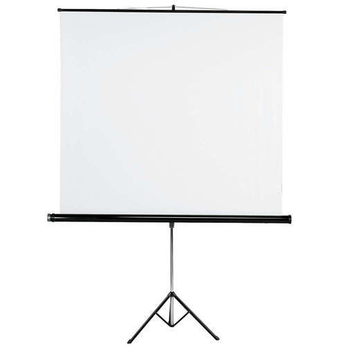 Екран на стойка трипод Hama-18796, 100.4“ (1:1), 180x180 см, черна стойка