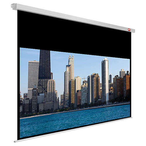 Ръчен екран за проектор Avtek Cinema Pro 200, 86" (16:9), 190x106.9 см., бяла кутия