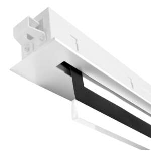Електрически екран за проектор Avers Contour 21-16 MW BT, 90" (16:9), 200х113 см, за вграждане в окачен таван