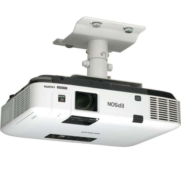 Стойка за проектор до 10 кг. Epson ELPMB22 за таван, 15 см., бяла - Image 2