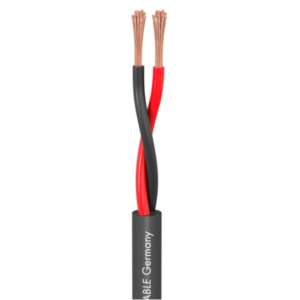 Кабел за тонколони Sommer Cable Meridian Install 2x1,5mm2 черен