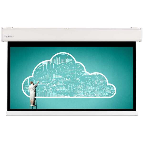 Електрически Екран за Проектор ScreenLine SLIM SL240DHV, 108" (16:9), 240x135 см, Бяла Кутия - Image 4