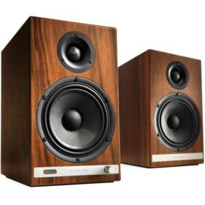 Активни тонколони Audioengine HD6 Home Music System w/ Bluetooth aptX-HD с орехов финиш