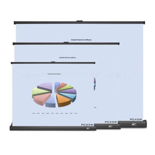 Екран за мини проектор PC35W Elite Screen PicoScreen Series, формат 4:3, диагонал 35", 71x53 см. - Image 3