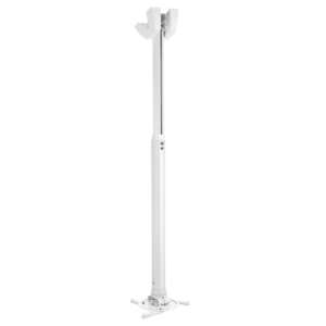 Стойка за проектор до 15 кг. Vogel's PPC 1585W за таван, 87-137 см., бяла