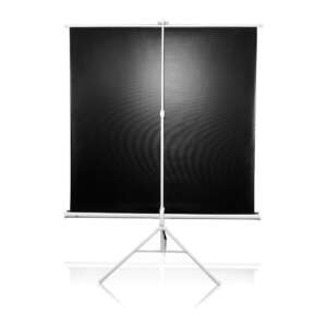 Екран на стойка трипод Elite Screen T119NWS1, 119“, 213.4х213.4 (1:1), височина 330/ 278 см., бяла стойка