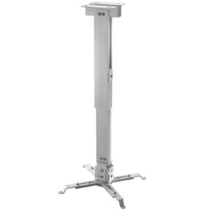 Стойка за проектор до 25 кг. Celexon MULTICEL ECO 4070W за таван, 40-70 см, бяла