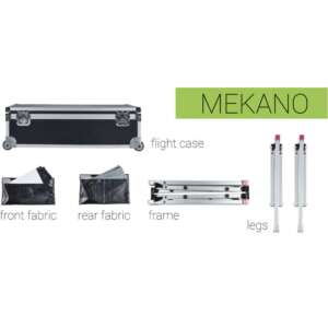Преносим екран със сгъваема рамка ScreenLine MEKANO 162" 350x219 см 16:10