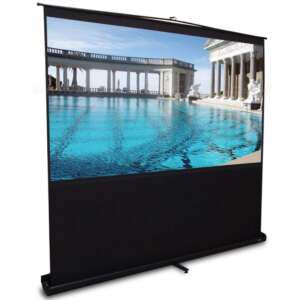 Екран за проектор Elite Screen F100NWH 100" (16:9), 221.5x124.5 см, черна кутия