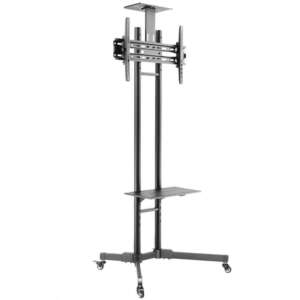 Стойка за телевизор за под Neomounts by NewStar PLASMA-M1700E с колела за за 32"-70" TV