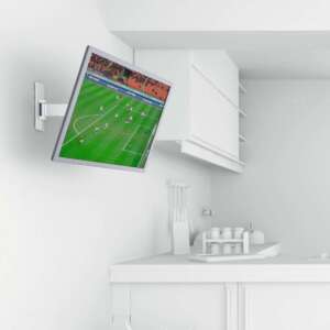 Стойка за телевизор за стена Vogel's W52081 за 40-65" TV, въртяща се на 120°, наклон 20°, бяла