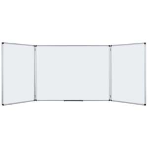 Тройна бяла дъска 100x200/ 100x400 см Bi-Office MAYA TRIO TR05010302170