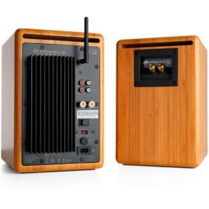 Активни тонколони Audioengine A5+ Home Music System с Bluetooth бамбук