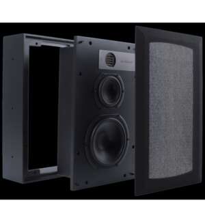 Пасивни трилентови тонколони за вграждане в стена UANDK Sound M-610IW черни