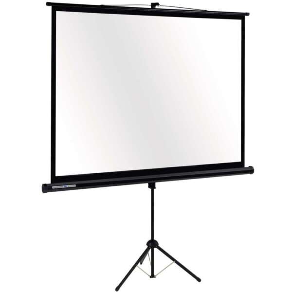 Екран за проектор на стойка Legamaster 7-531560, 115", 234x176 см (4:3), макс. височина 235 см, черна стойка